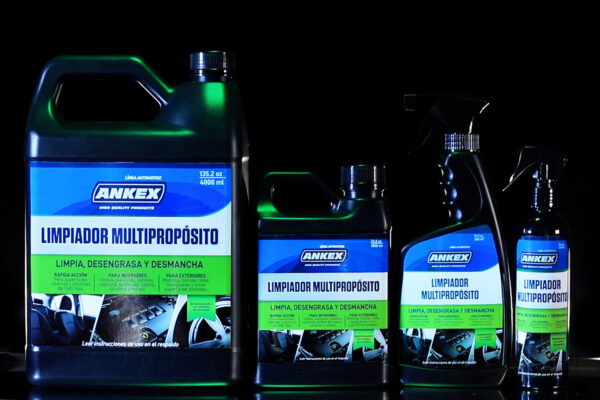 Limpiador Multipropósito ANKEX A.P.C (All Purpose Cleaner) Desengrasante Biodegradable con Inhibidor de Corrosión - Imagen 2