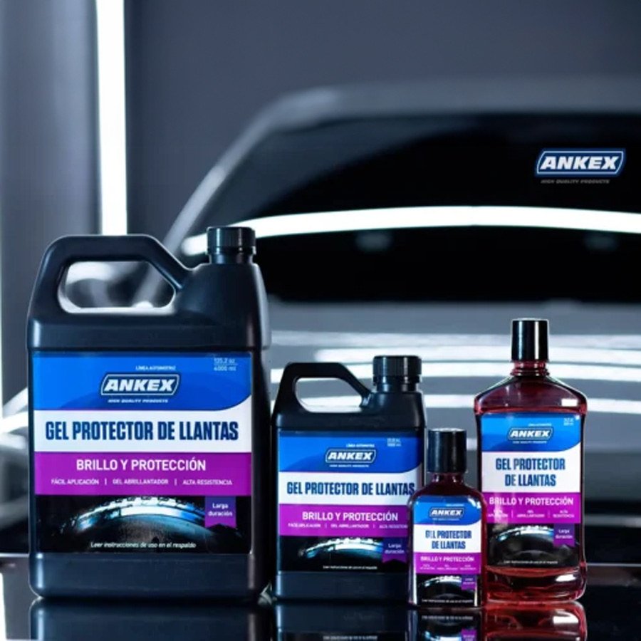Gel Protector de Llantas ANKEX (Abrillantador Anti-polvo Renovador) - Imagen 3