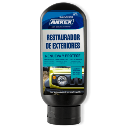 Restaurador de Exteriores ANKEX (plásticos, cauchos y vinilos)