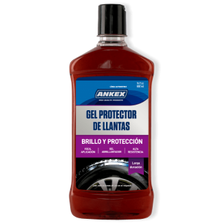 Gel Protector de Llantas ANKEX (Abrillantador Anti-polvo Renovador)