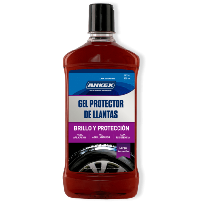 Gel Protector de Llantas ANKEX (Abrillantador Anti-polvo Renovador)