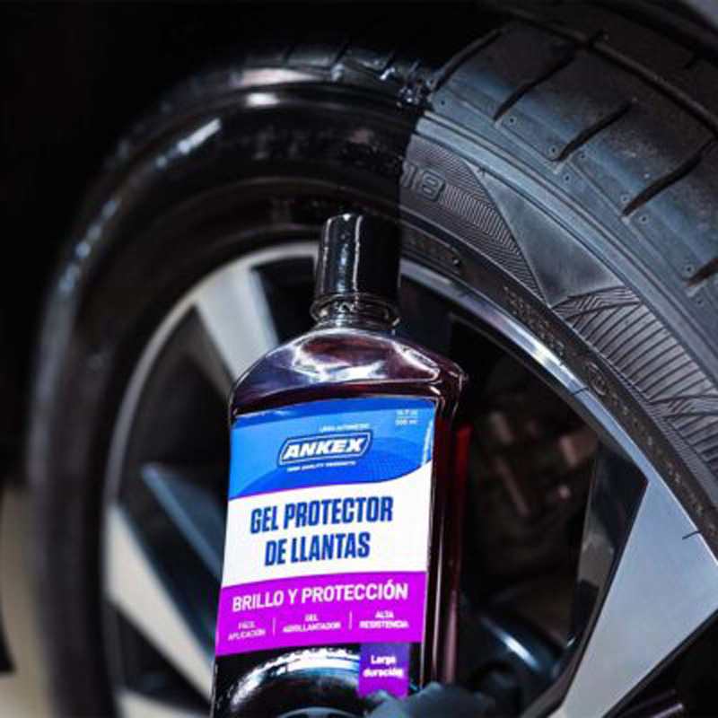 Gel Protector de Llantas ANKEX (Abrillantador Anti-polvo Renovador) - Imagen 2